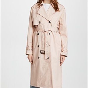 ASTR Wesley Blush Pink Trench Coat